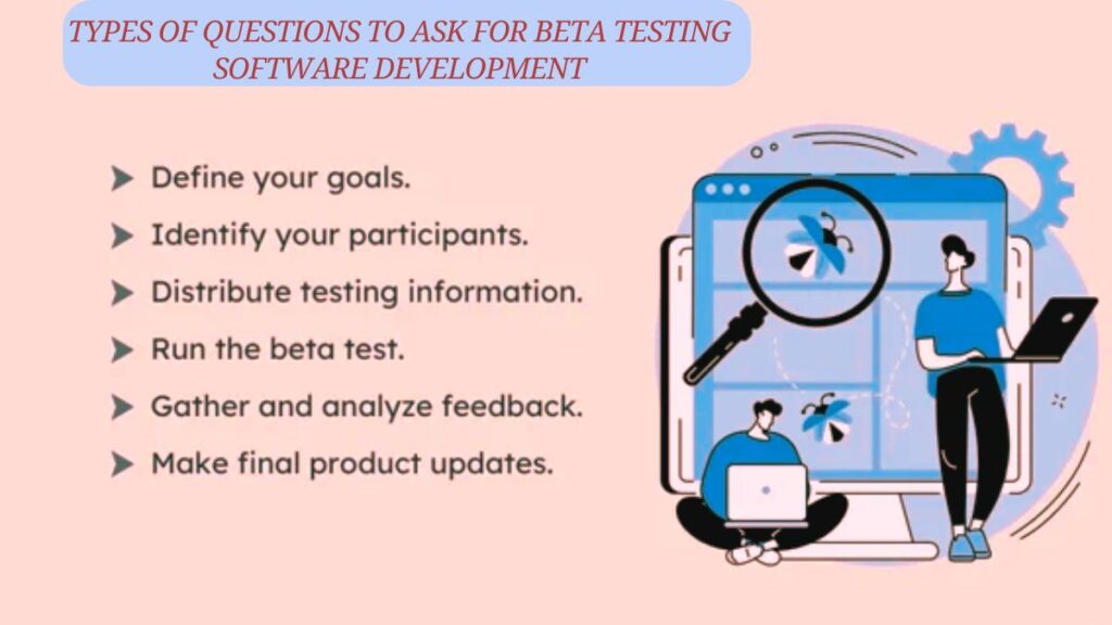 types of questions to ask for beta testing software development