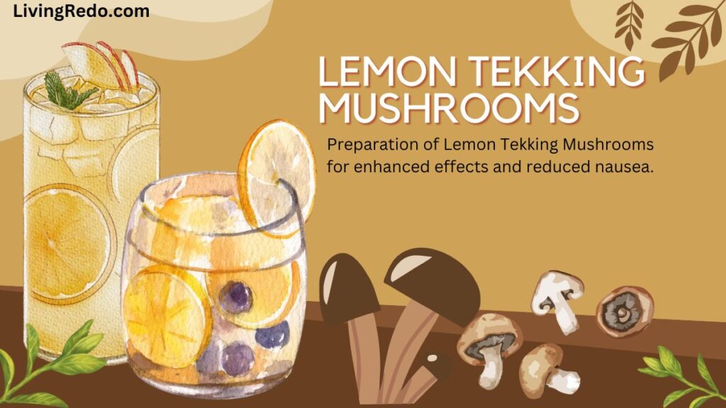 Lemon Tekking Mushrooms